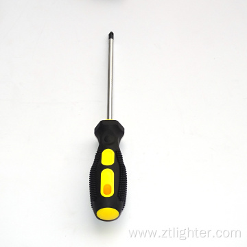 Multifunctional mini pocket insulated magnetic phillips two way screwdriver